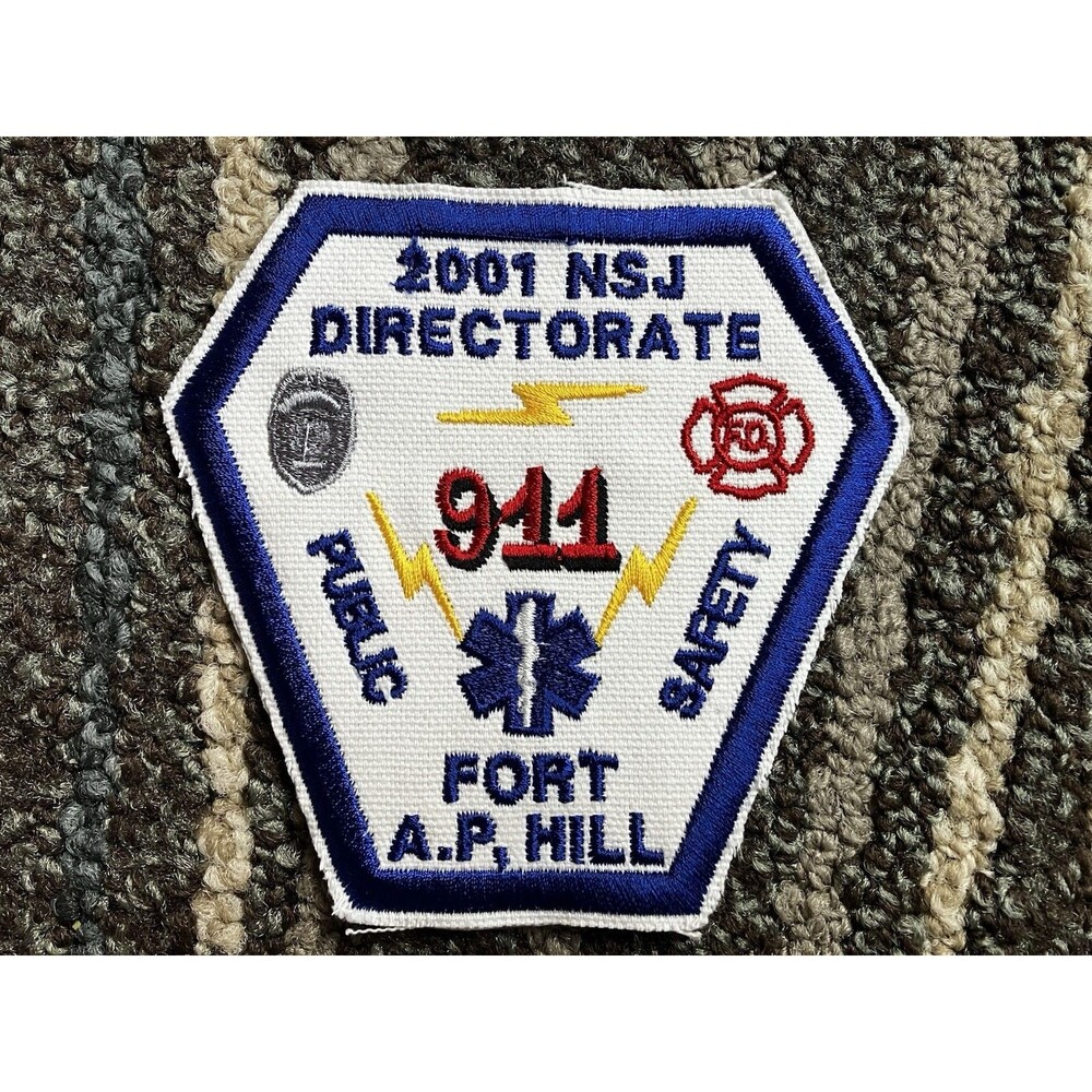 2001 National Scout Jamboree Fort A.P. Hill, VA. Public Safety Badge